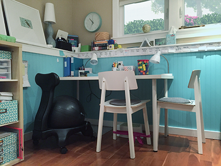 Jane's tutoring space
